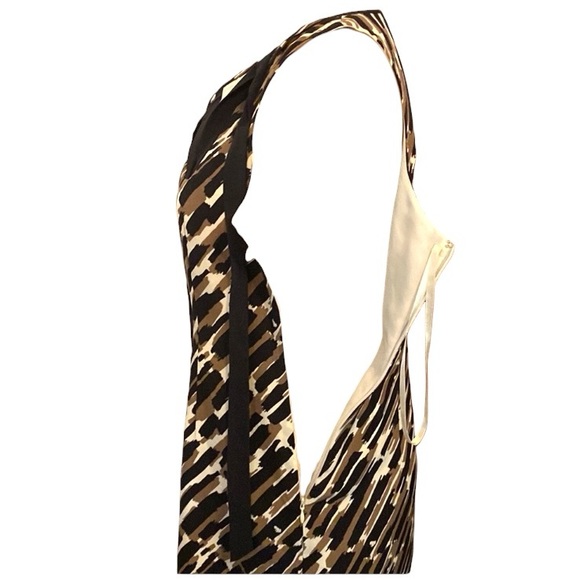 ANN TAYLOR Sheath Dress with Off-Center Neck Bow Tie size 4 - Picture 9 of 10